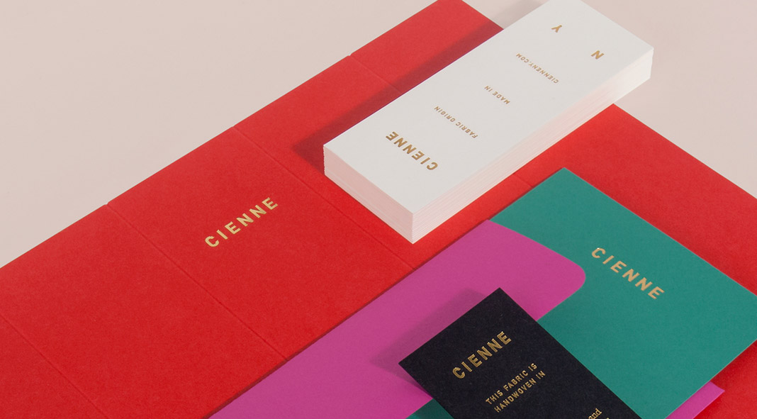 Cienne NY - Graphic Design and Branding by Lotta Nieminen