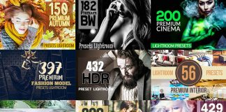 Over 59 premium Lightroom presets - limited time offer