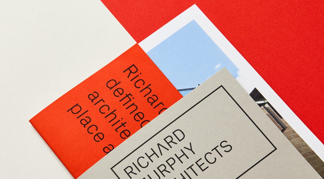 Graphic design and branding by Touch Agency for Richard Murphy Architects.