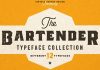 The Bartender Collection - 12 vintage fonts from Vintage Voyage Design Co.