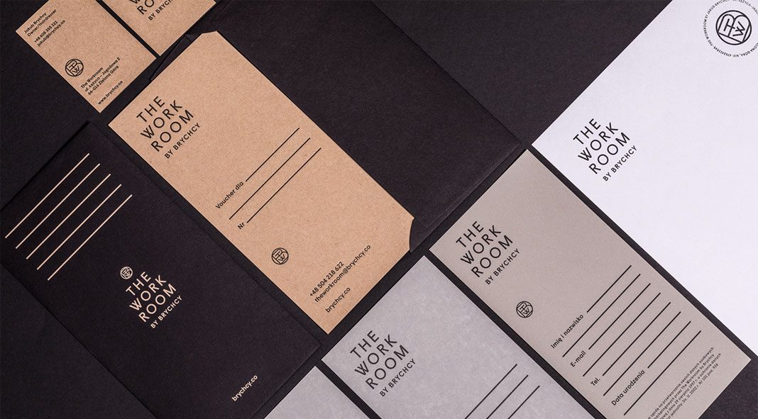 The Work Room by Brychcy – graphic design and brand development by Blürb Studio.