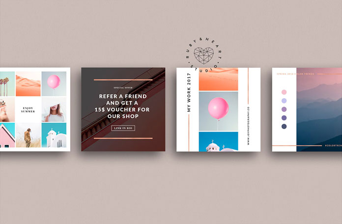 Animated Instagram Posts, Use diverse designs and animations to stand out.