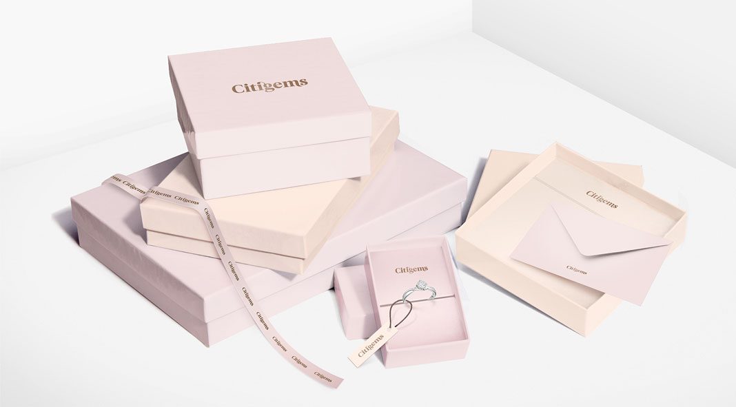 Citigems - Rebrand by studio Bravo for a contemporary fine jewelry company.