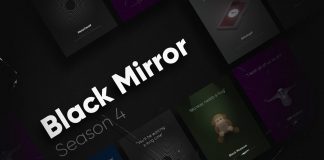Black Mirror - animated posters of season 4 created by Francesco Hashitha Moorthy