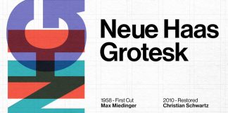 Neue Haas Grotesk from Linotype.