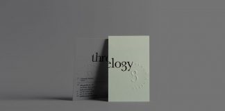 Threelogy graphic design and branding by Sciencewerk