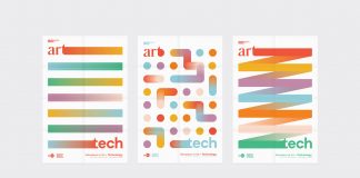 ArTech: Adventures in Art + Technology graphic design and branding by Craig Ward.