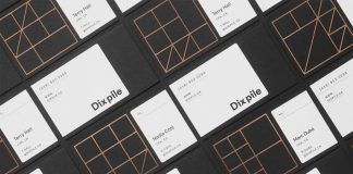 Dix pile - branding by Jeremy Hall.