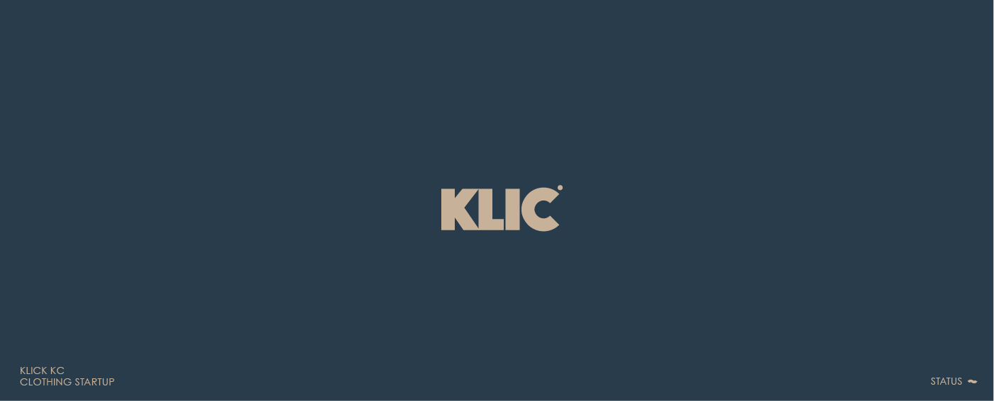 Klick KC Clothing Startup.