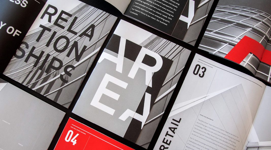 AREA branding by studio Design Ranch.