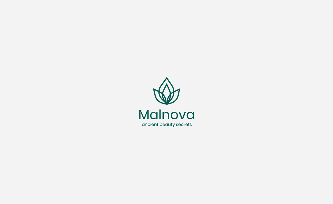 Malnova brand and packaging design by Anastasia Dunaeva.