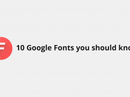 10 Google Fonts you should know.