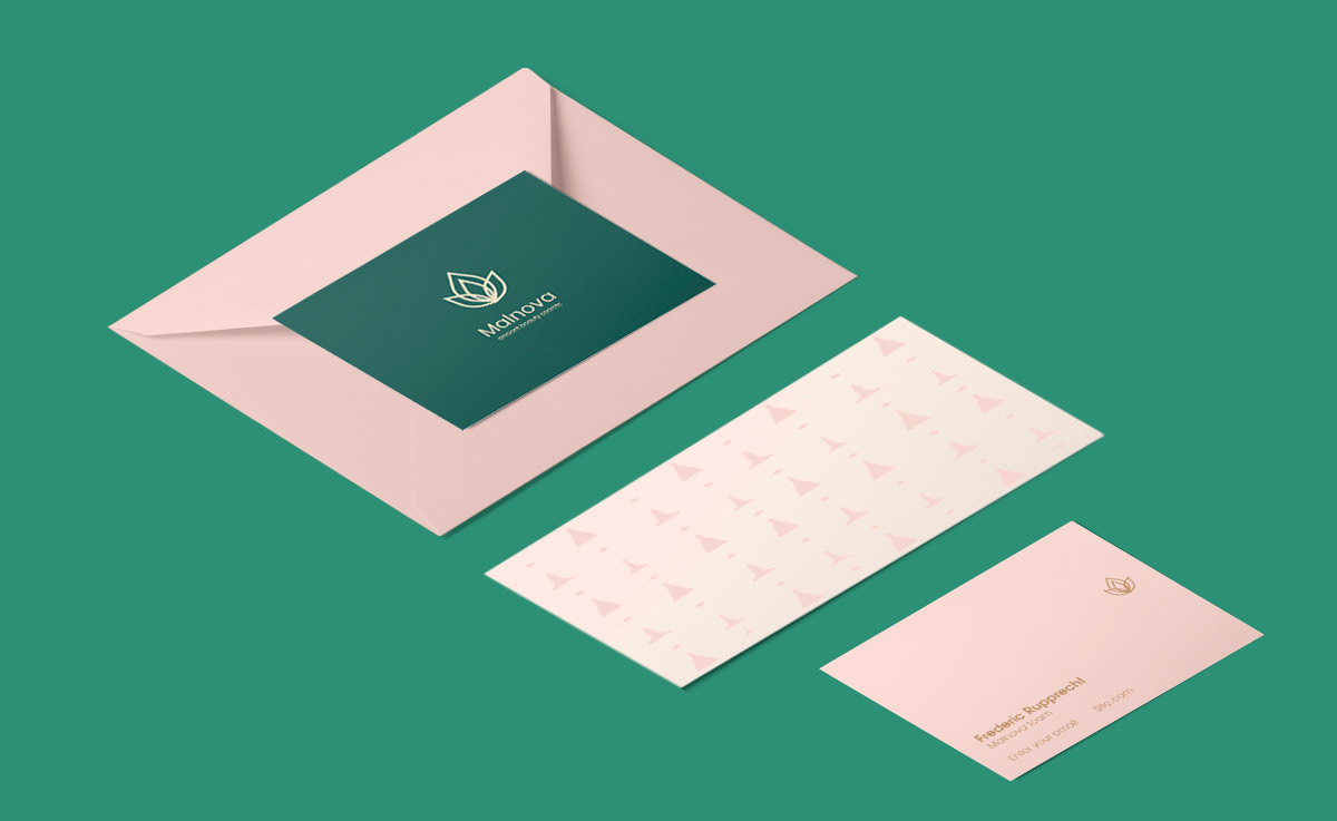 Malnova brand and packaging design by Anastasia Dunaeva.
