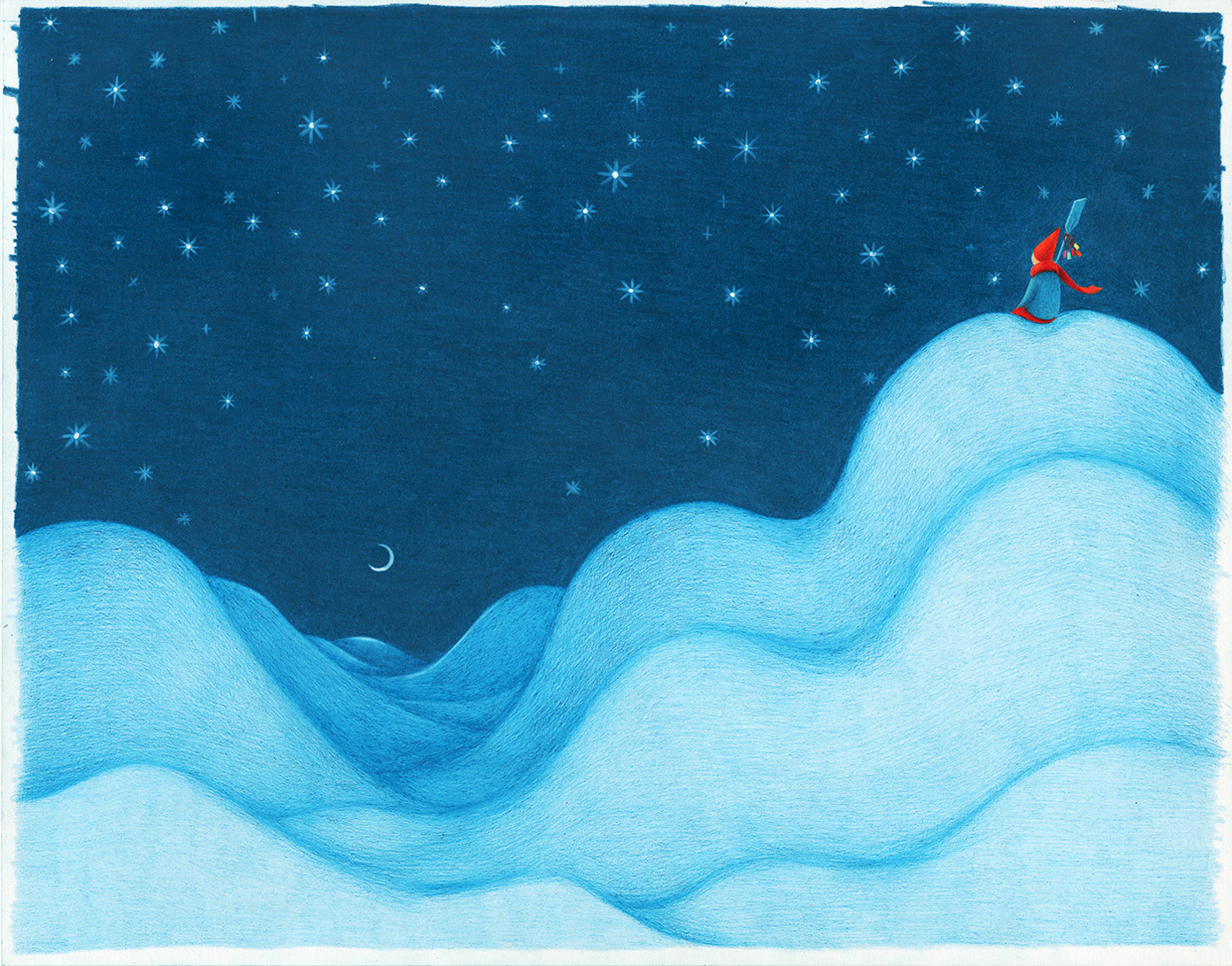 The Season Without Color—Children's book illustrations by Wenyi Geng