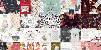 3,015 Floral Illustrations, Logos, Patterns, Cliparts