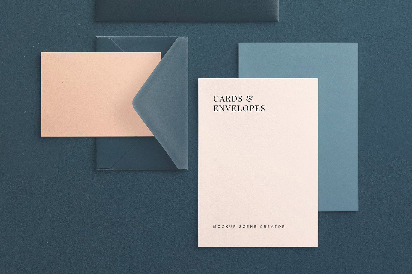 Download Cards And Envelopes Mockups Scene Creator Yellowimages Mockups
