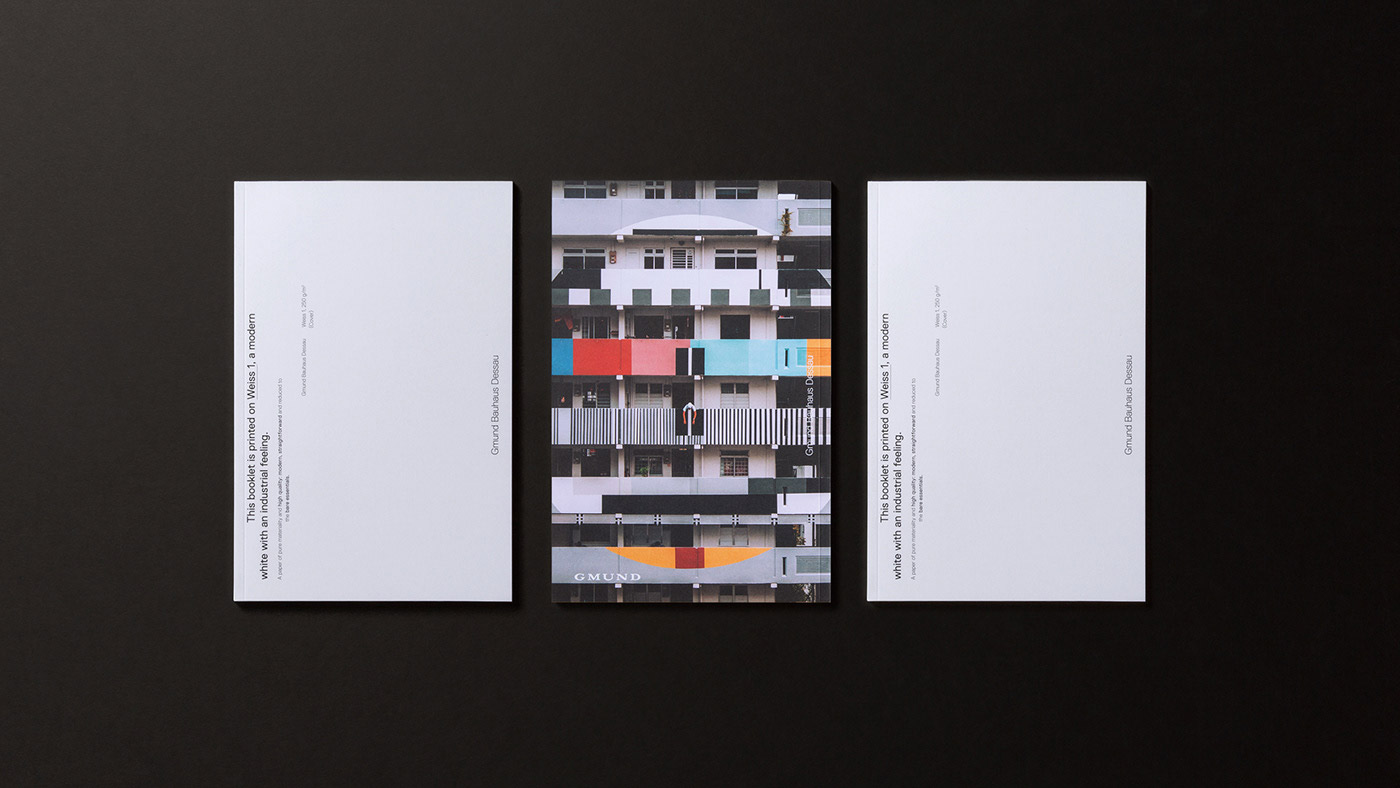 Gmund Bauhaus Swatchbook by Tolleson Design