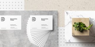 Corporate identity for Baczmańska Design created by Fromsquare Studio.