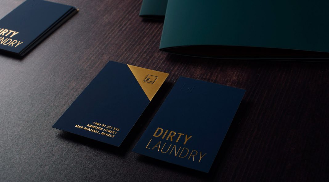 Dirty Laundry branding by PaperView.