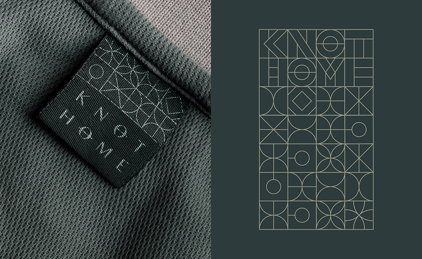 KNOT HOME branding by Tank Design