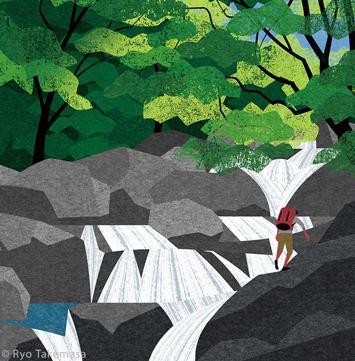 NON July 2018 - cover illustrations by Ryo Takemasa
