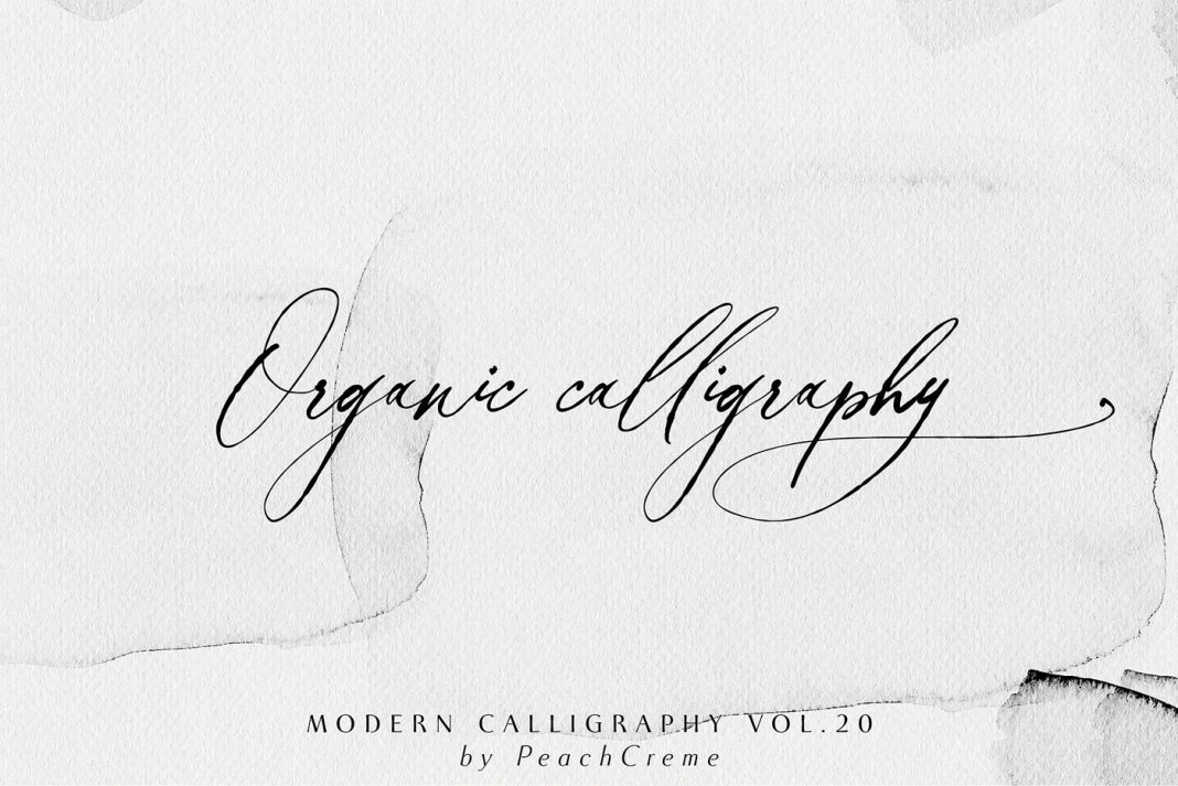 Balzak Font - Organic Calligraphy