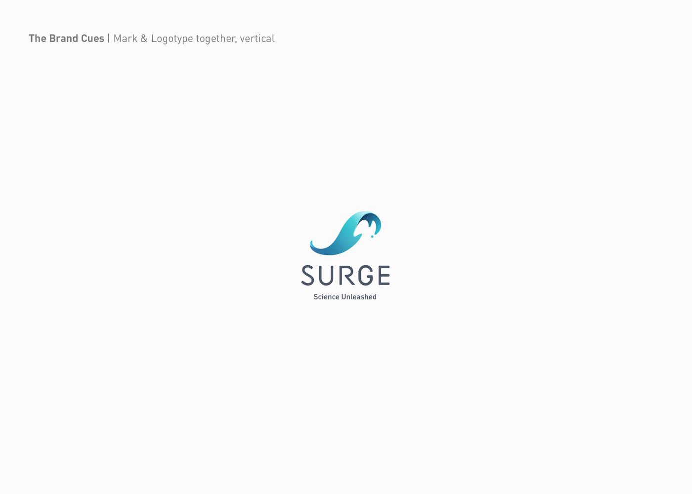 SURGE logo design and branding by Maria Grønlund