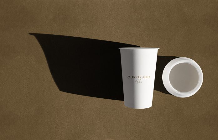 Cup of Joe - minimalist coffee shop identity by Alexandre Pietra