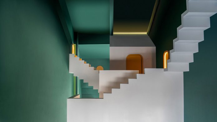 Maze, The Other Place guesthouse designed by Studio 10
