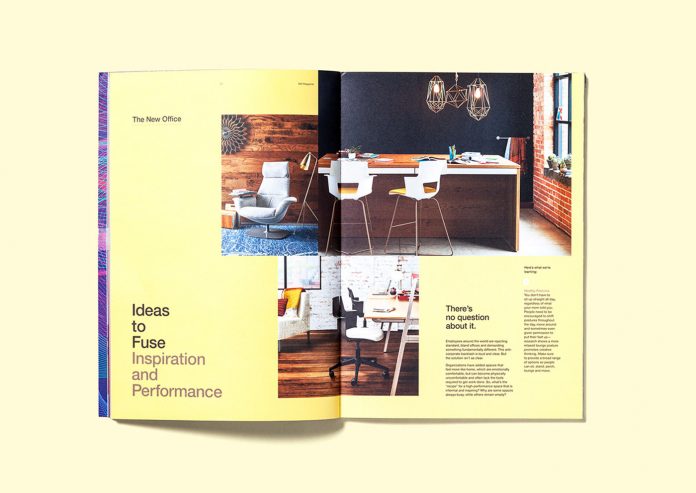 Steelcase 360 Magazine - redesign by Hybrid Design