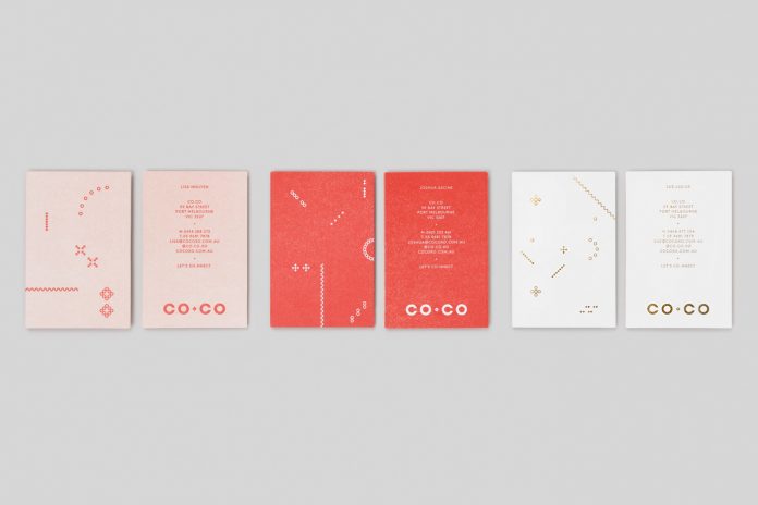 Graphic design and branding for Co.Co Xo by Pop & Pac