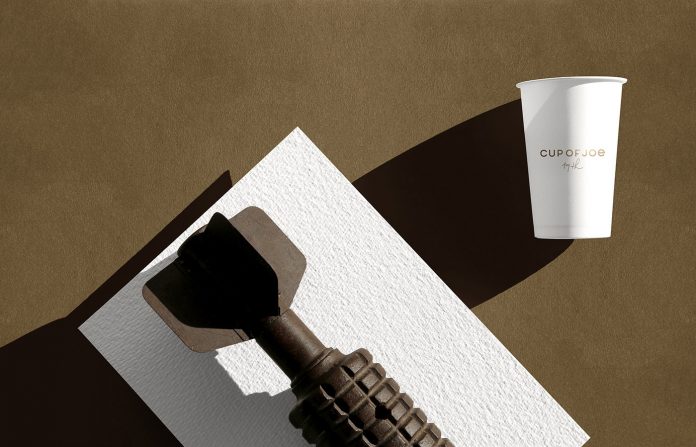 Cup of Joe - minimalist coffee shop identity by Alexandre Pietra