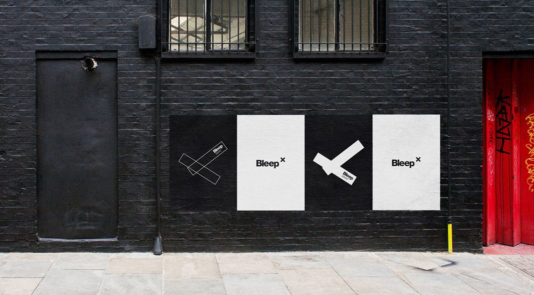 Bleep × store branding by Caterina Bianchini Studio