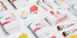 Mú ice cream shop branding by Savvy Agency