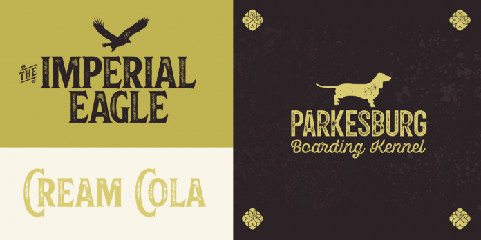 Hops And Barley font family from Fenotype