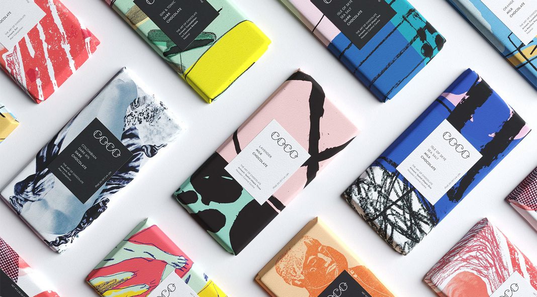 COCO Chocolatier - graphic design, branding, and packaging design by Daniel Freytag.