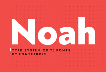 Noah type system by Fontfabric