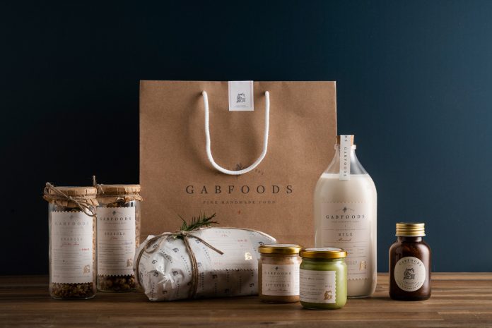 GABFOODS brand and packaging design by Studio Born