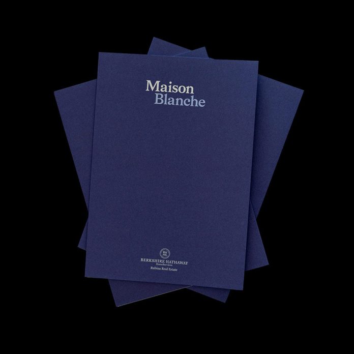 Maison Blanche branding and editorial design by OCIO Studio