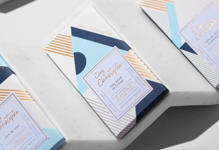 Chez Christophe Packaging Design by branding and graphic design studio Arithmetic