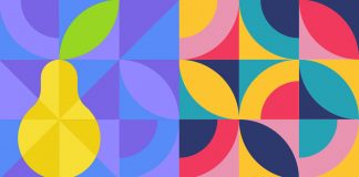 Organic Squares Patterns: 30 seamless vector graphics