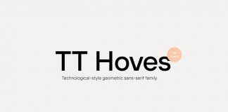 TT Hoves font family from TypeType