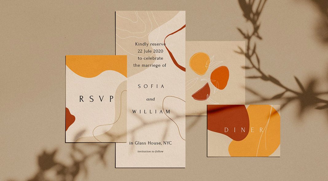 Abstract graphic collection designed by William Hansen.