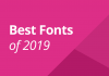 Best fonts of 2019