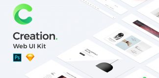 The Creation Web UI kit