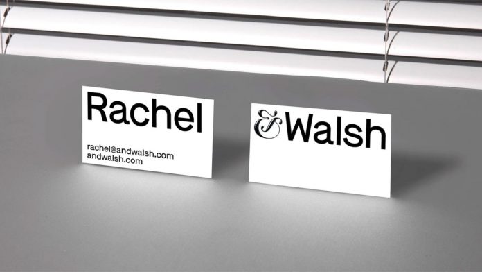 &Walsh brand identity