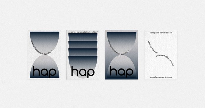 Graphic design and branding by studio Abracradama for Hap Ceramics
