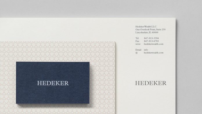 Graphic design, art direction, and branding by Socio Design for Hedeker