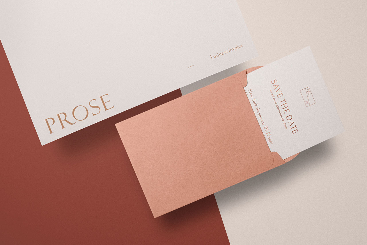 Prose Layout Design Prose—Graphic Design & Branding by Anastasia Dunaeva