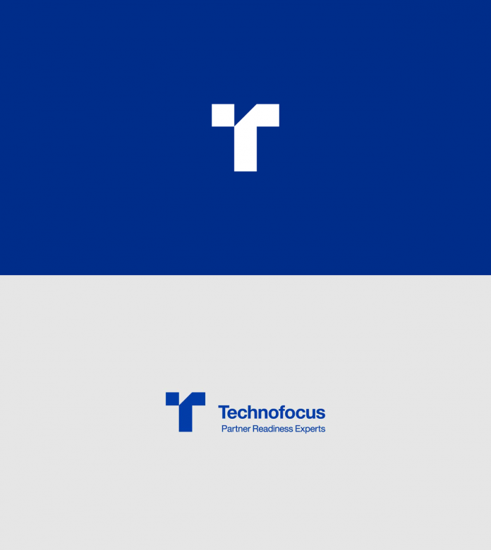 Technofocus branding by graphic designer Mark Bloom, also known as Mash Creative.